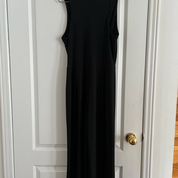 Guess Marciano Draped Jumpsuit Wide Leg Cocktail - Small - Picture 5 of 5